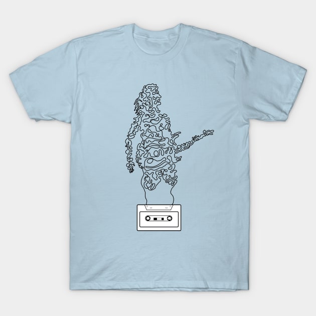 Guitar player T-Shirt by DarkoRikalo86